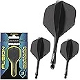 WINMAU Fusion Intergrated Dart Flight and Shaft System - 1 set per pack (3 flights and shafts in total)