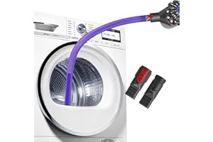 ZHXGO Elastyczne akcesoria do odkurzaczy Dyson, wąż ze stretchu, przedłużenie do odkurzacza Dyson V15, V12, V11, V10, V8, V7, V6, zestaw akcesoriów, długa płaska dysza