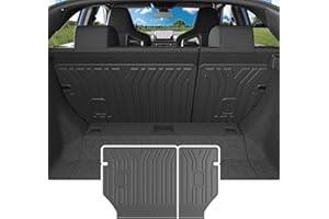 powoq Rear Backrest Mat Compatible with 2022-2025 Honda Civic Hatchback Back Seat Protector Cargo Liner Mat Replacement for 2022-2024 2025 Honda Civic Accessories(Fit Hatchback, Rear Backrest Mat)