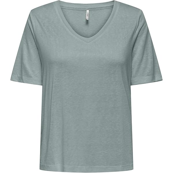 Camiseta Active Basic Estilo Básico Manga Corta Azil Para Mujer - Siman