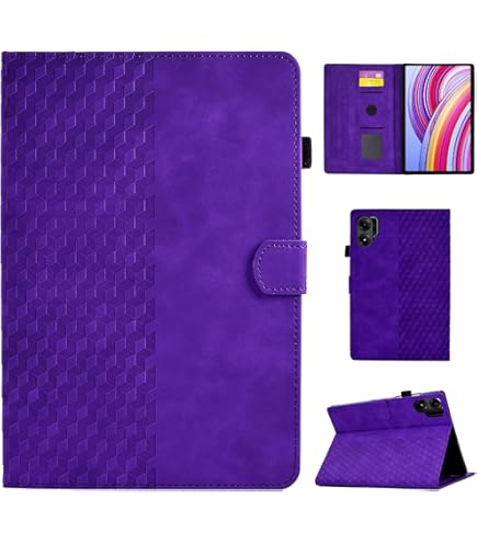 JENKEM Compatible With Honor Pad 8 2022 Case Cover 12 Inch Full Coverage Leather PU Case With Rotating Folding Stand Cover Rugged With Auto Sleep/Wake (Light Blue - View #5