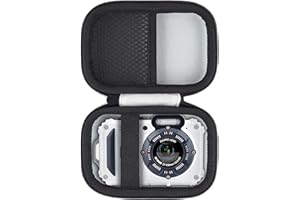 Aenllosi Hard Travel Housse Compatible avec l'appareil Photo Numérique Kodak PIXPRO WPZ2,Housse de Protection pour Kodak Appareil Photo Etanche (Gris Argenté)