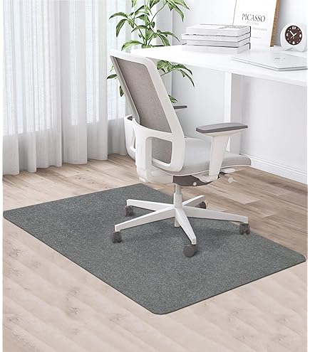Tappetino Per Sedia Da Ufficio - 90x120 Cm, Antiscivolo E Protettivo Per Pavimenti - Foto 5