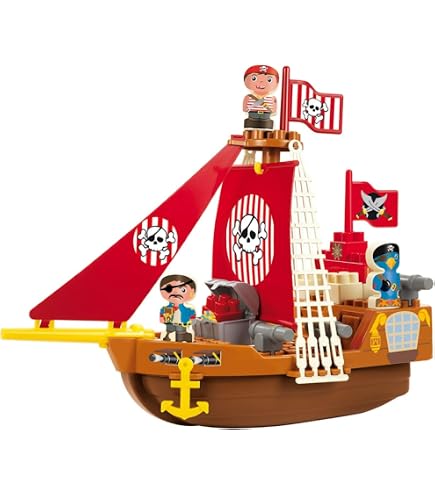 Clementoni Sapientino - Il Galeone Dei Pirati - Gioco Educativo 5 Anni + - Playset In Cartone 100% Riciclato Da Costruire - Made In Italy