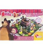 Lisciani Gioco Dell'Oca Di Masha E Orso – Gioco Da Tavolo Per Bambini, 2+ Giocatori