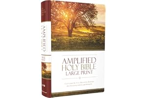 Amplified Holy Bible, Large Print, Hardcover: Captures the Full Meaning Behind the Original Greek and Hebrew