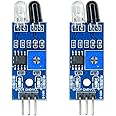Electronic Spices IR (Infrared) Obstacle Sensor Module Reflective Photoelectric Light Intensity DIY Kit for Arduino UNO (2)