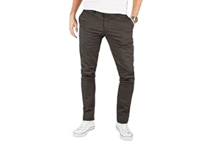 Yazubi Men's Chino Trousers – Kyle Slim Fit Design – Chino Trousers with Stretch Content