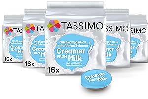 Tassimo Milk Creamer Koncentrat Mleka, Mleko, 80 sztuk