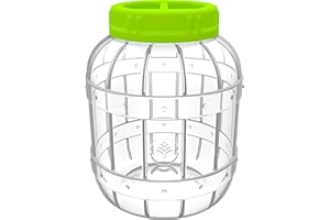 Browin 602015 uniwersalna beczka pokrywki, słoik do ogórków solnych, 5 l, plastik