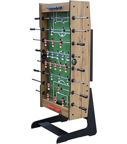 Calciobalilla Sport One Match Verticale - Per Bambini, 11vs11, 8 Aste Telescopiche, Salvaspazio | Multicolore - Foto 8