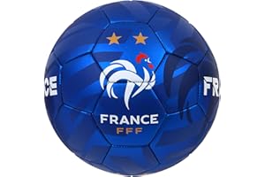 EQUIPE DE FRANCE FFF Ballon de Football FFF - 2 étoiles - Collection Officielle Equipe de France de Football - T 5