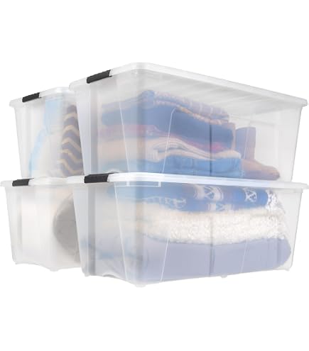 Sunware Q-Line Boîte de Rangement, Rouge Transparent., 22 Litre Sunware Q-Line Boîte de Rangement, Rouge Transparent., 22 Litre
