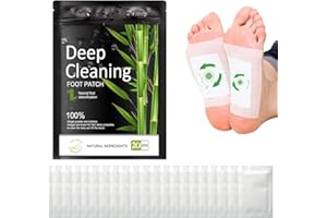 TRUUME 10 Paare Detox Fußpflaster, Detox Pflaster Fuß, Entgiftungspflaster Füße, Fußpflaster Entgiftung Original, Detox Foot Patch Entgiftung, Deep Cleansing Detox Foot Pads für Stressabbau & Tiefschlaf