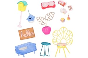 Glitter Girls 62243412613 Deluxe Caravan Home zestaw ganek