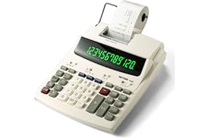 Victor 1226 Thermal Printing Calculator, 12-Digit Display, 8.0 LPS Printing Speed, Off-White