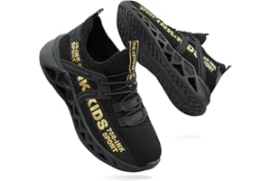 ANBIWANGLUO Bambina Scarpe da Ginnastica Ragazzo Scarpe da Corsa Ragazza Leggero Mesh Atletico Leggero per Unisex Ragazzi Ragazze Sneaker