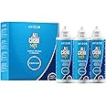 AVIZOR All Clean Soft Contact Lens Liquid. Unique Solution for Cleaning and disinfecting All Types of Soft Contact Lenses. 3 x 350 ml