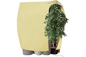 PHOTENER Tessuto Non Tessuto per Piante 360 x 250 cm, 80 g/m², Telo per Piante Inverno Antigelo, Telo Copri Piante Inverno, Antivento e Antigelo con Cerniera e Cordoncino, Facile da Installare