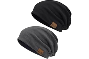 iParaAiluRy Mütze Herren Beanie Herren Haube Männer für den Alltag, Doppellagige Weiche Wintermütze Herre n, Unisex Einheitsgröße