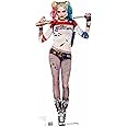 Star Cutouts Ltd SC1220 Harley Quinn Margot Robbie Lifesize Cardboard Cutout Standee Official DC Comics 170cm Tall, Multicolo