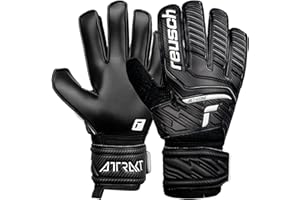 Reusch Męskie rękawice bramkarskie Attrakt unisex ze szwem zewnętrznym i solidną powłoką, odpowiednie do wszystkich powierzchni boiska, rękawice piłkarskie dla dorosłych