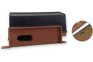 Manthorpe GSWB Swift Nesting Brick Box - Granulated Terracotta Breeding Bird House for Brick or Rendered Walls