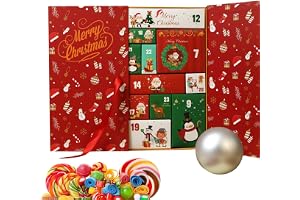 Julkalenderlådor att fylla – 24 dagars adventskalenderpåsar, återanvändbara tomma adventskalenderlådor, semesterpresentförpackning för godis, choklad, leksaker, krage
