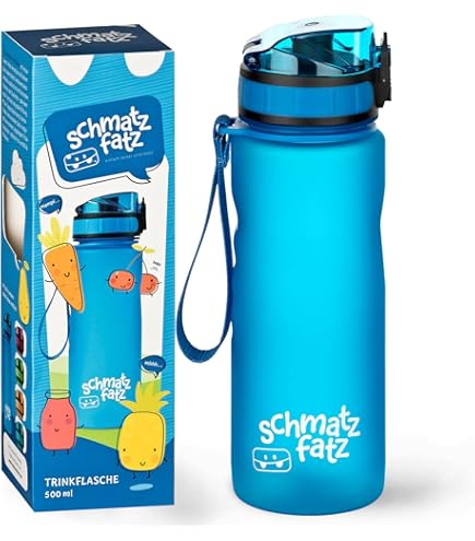 Drinkfles EMI voor kinderen, TÜV-getest, waterfles 500 ml, BPA-vrij, lekvrij