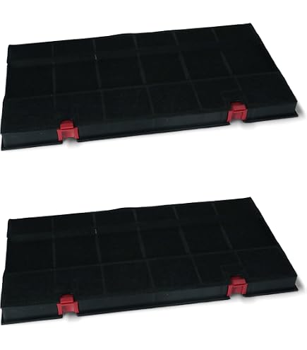 Aktivkohlefilter Ersatz – Passend Für Bauknecht DKF24 / TYP150 / KF80, Auch Für AEG, Bosch, Electrolux, 2 Stück