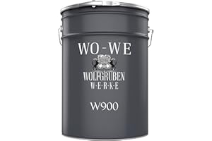 WO-WE Peinture Fer Metal W900 pour protéger et décorer Blanc pur similaire à RAL 9010-5L