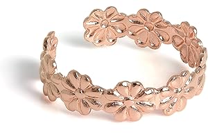 JEWELLERYBOX Rose Gold Dipped Sterling Silver Daisy Toe Ring