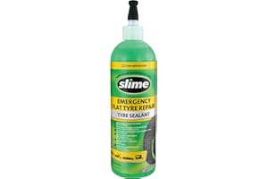 Slime SDS-500/06-IN Sellante de Reparación de Pinchazos, Reparación de Emergencia, Apto para Coches, Scooters y Otros Vehículos de Carretera, No tóxico, Ecológico, Botella de 473 ml