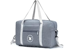 YOODI Sac 40x20x25 Ryanair Sac de Voyage Sac Cabine Avion Pliable Sac Cabine Bagage Cabine Bagag Sac de Sport Sac Weekend Duffel Sacs Camping Randonnée Pliant Organisateur 20L