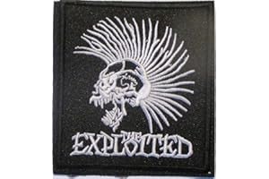 HOTRODSPIRIT patch the exploited punk band 8.5x8 cm rock badge thermocolant garage jacket shirt