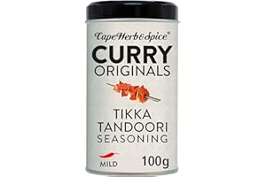 Cape Herb & Spice - Assaisonnement pour curry - Tikka Tandoori - Idéal pour la viande - 100 grammes