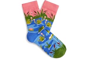 Dodo socks - Lustige Bunte Socken aus Baumwolle – Unisex für Damen, Herren – Große Auswahl an Funny Motiven (Frosch, Dino, Katzen, Weihnachten) – Premium Qualität – Happy Socks Geschenkidee