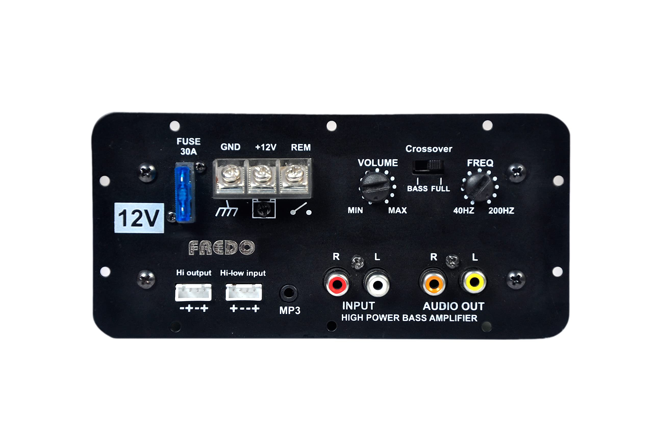Fredo Single Channel Car Amplifier