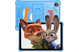 Blackview Tablet per Bambini 10 pollici, Tab A7 5GB+64GB/TF 1TB, 6580mAh, 5+2MP WIFI Tablet Educazione, Bluetooth/Controllo Genitori/IKids Preinstallato/Custodia EVA