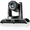 Tenveo PTZ Camera 30X Optical Zoom+8X Digital Zoom 3G-SDI/HDMI/USB3.0/LAN PoE IP Live Streaming Camera, 1080P 60FPS AI Auto Tracking Camera for Church Streaming Large Events Skype Zoom YouTube OBS