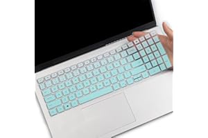 MUBUY-GOL Keyboard Cover for Dell Inspiron 15 3510 3511 3515 3525 5510 5515 5518 7510, Inspiron 16 7610, Dell Vostro 15 5510, Latitude 3520, 2022 2021 Dell Inspiron 15 16 3000 5000 7000 (Not Fit Dell G5 G15)