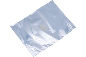 QUADRIOS GmbH ESD Shielding Bag (S) - Set di 10 sacchetti antistatici, richiudibili, conformi alla norma EN 61340-5-3, accessori antistatici professionali