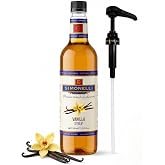 SIMONELLI Kahve Şurubu Vanilya Aromalı 70 cl + POMPA
