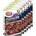 TASTY NIBBLES Ready to Eat Chicken 65 | Kerala Special | Open Heat & Eat | Non-Vegetarian | No Added Preservatives | Japanese Retort Technology 150GM Pouch (Pack of 6)