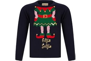 Tokyo Laundry Girls 'Merry Christmas' Crew Neck Novelty Xmas Jumper