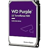 WD Purple interne Festplatte 3 TB (3,5 Zoll, Festplatte für Überwachungskamera, 5400U/min, 360 TB/Jahr Workloads, SATA 6Gb/s,