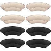 HEROOX Premium Heel Pads Inserts for Men & Women, Back of Heel Protectors Cushions, Prevent Shoe Slipping, Blisters & Loose F