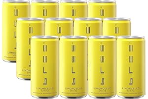 Bree Limoncello Spritz (12 x 0,2l) – sonnige Frische in der Dose mit spritzigen Zitrusnoten und prickelndem Genuss – ideal für unbeschwerte Momente, eiskalt direkt aus der Dose genießen