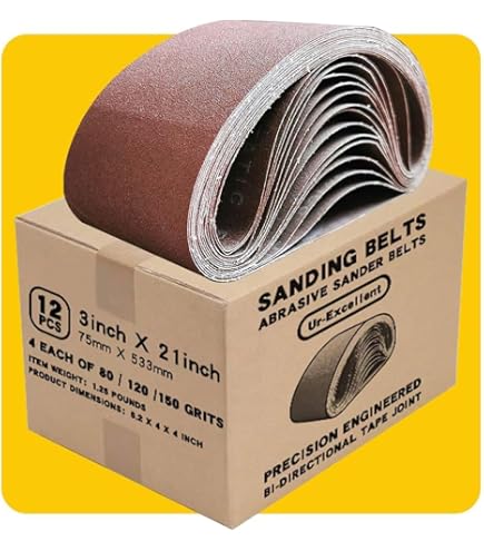 Clearance 100 X 610 Sanding Belts Deals 100mm X 610mm Cloth Belt For Portable Belt Sanders - Foto 10