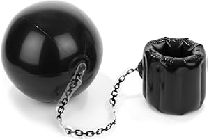 ESPA Boulet avec chaîne Prisonnier Gonflable - Noir - Taille Unique